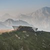Geheimtipp Hotels in Südtirol 😎☀️ Moderne Bergstation mit Aussicht in den Alpen bei leichtem Nebel